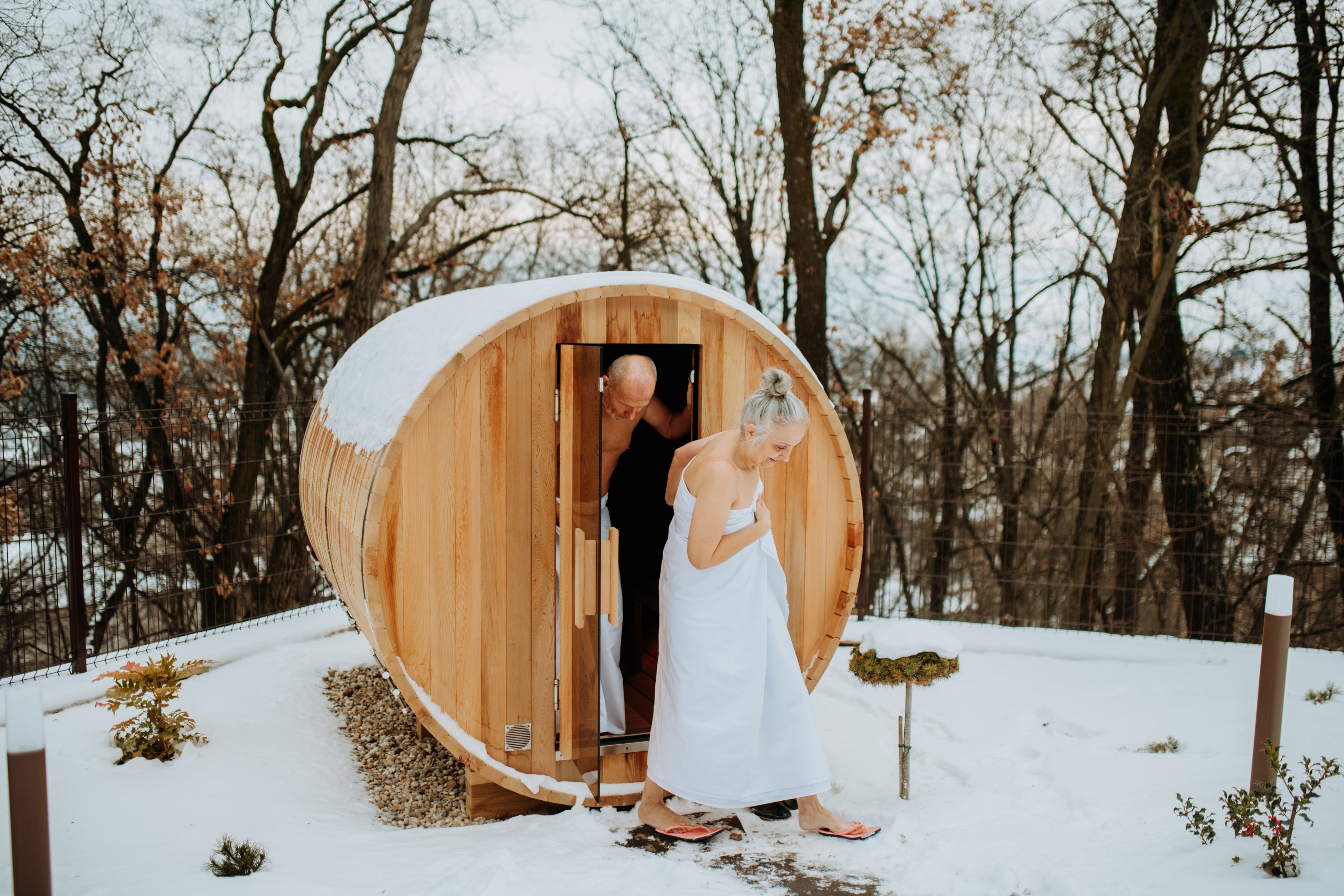 Sauna Aufgüsse im Winter Nordholz Saunazubehör