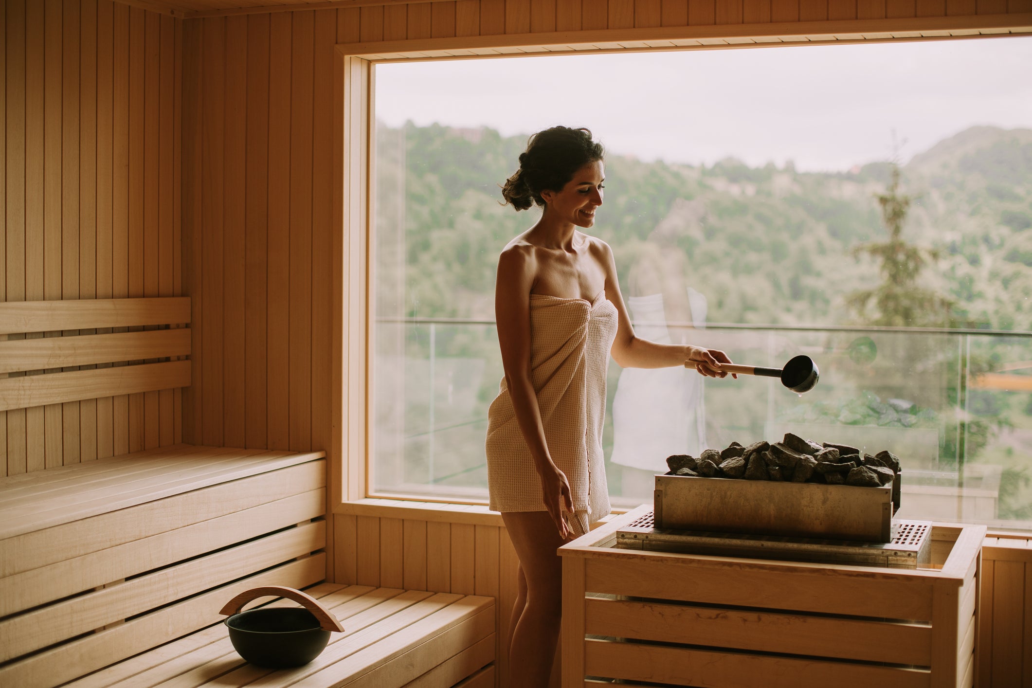 Saunas in der Landschaftsgestaltung Nordholz Saunazubehör