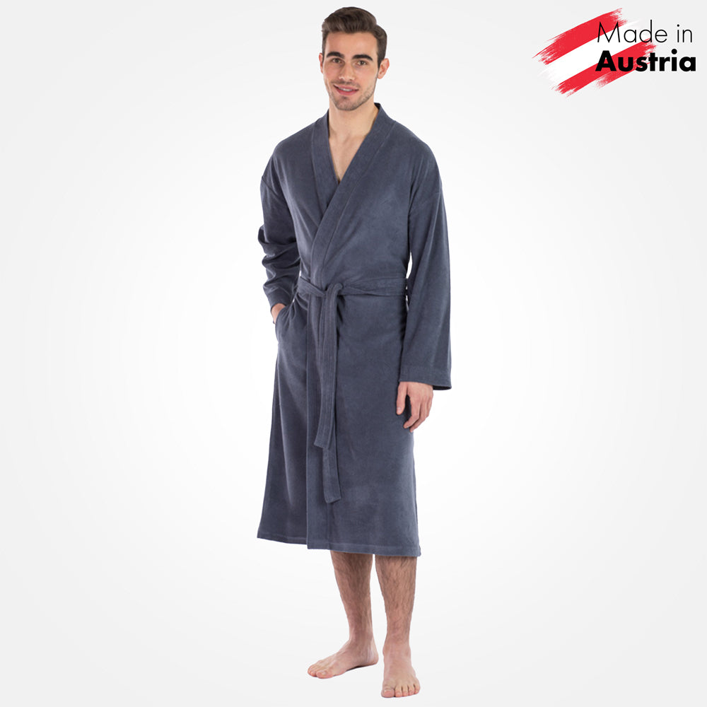 Jersey Bademantel Herren