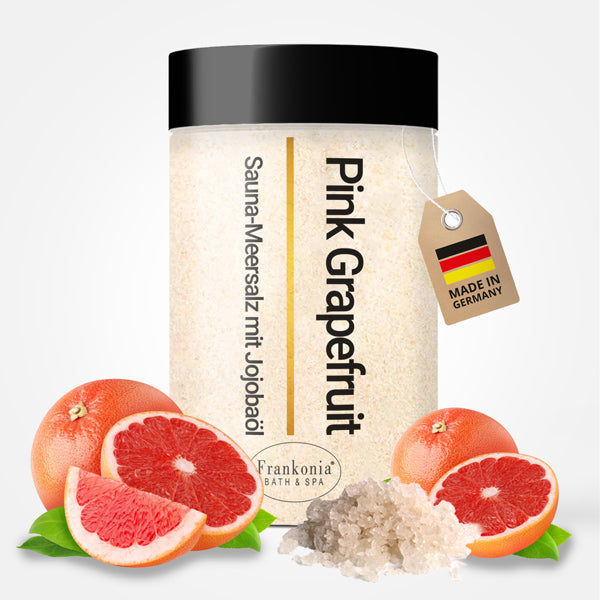 Premium Sauna Meersalz Peeling Pink Grapefruit