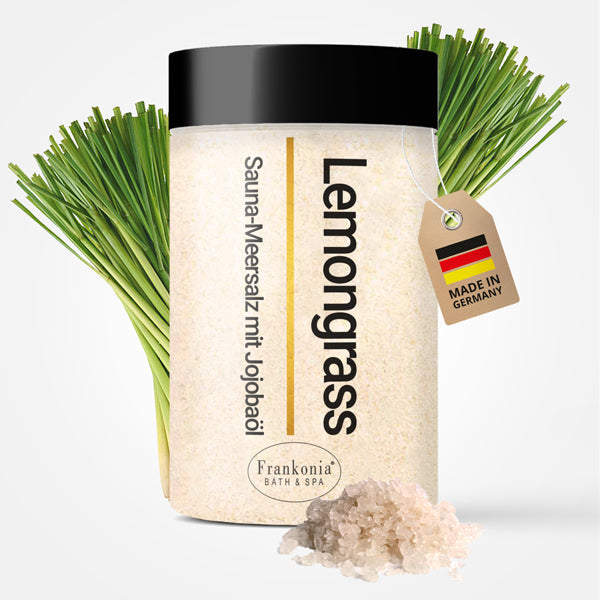 Premium Sauna Meersalz Peeling Lemongrass