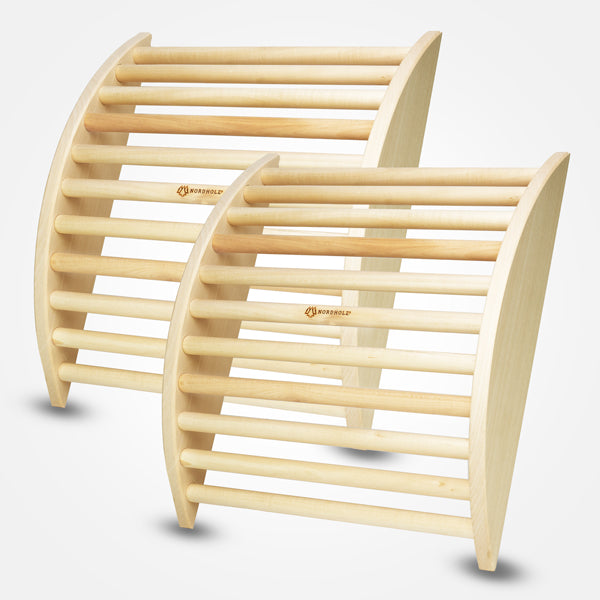 Ergonomische Sauna Beinsütze 2er Bundle