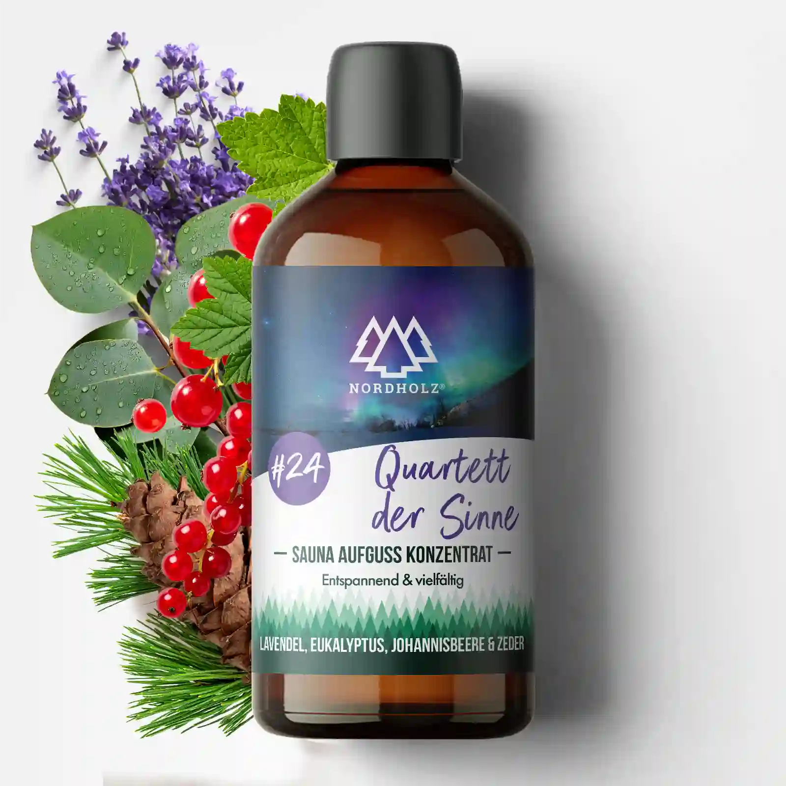 Sauna Aufguss Konzentrat #24 Quartett der Sinne