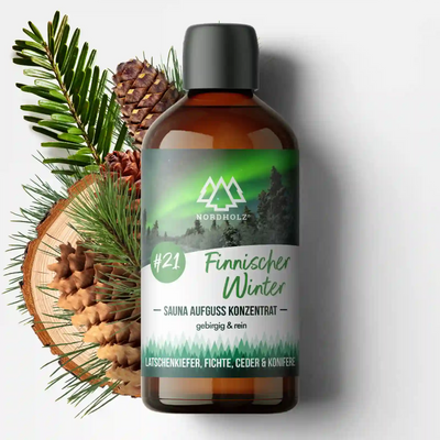 Sauna Aufguss Konzentrat Nr. 21 Finnischer Winter Nordholz Saunazubehör
