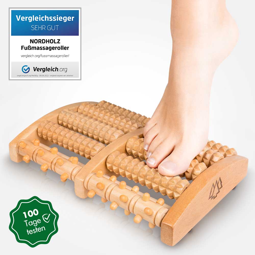 Ergonomischer Fußmassageroller