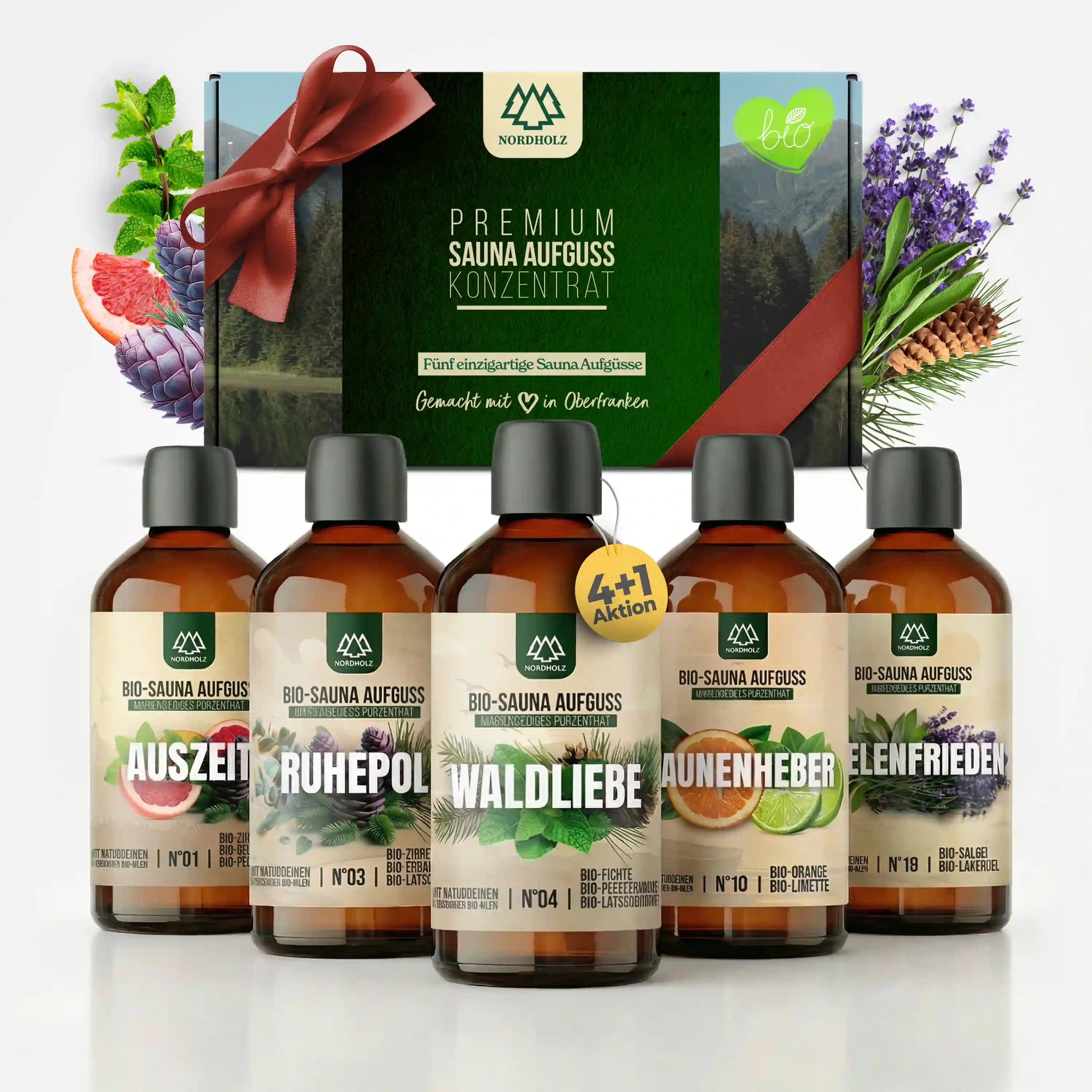 Bio Sauna Aufguss "Best of Bundle"