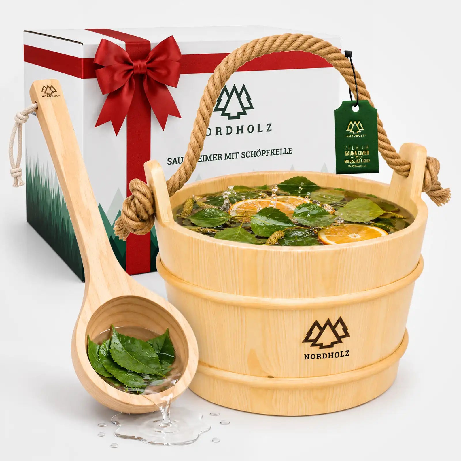 Sauna bucket (bucket, ladle)