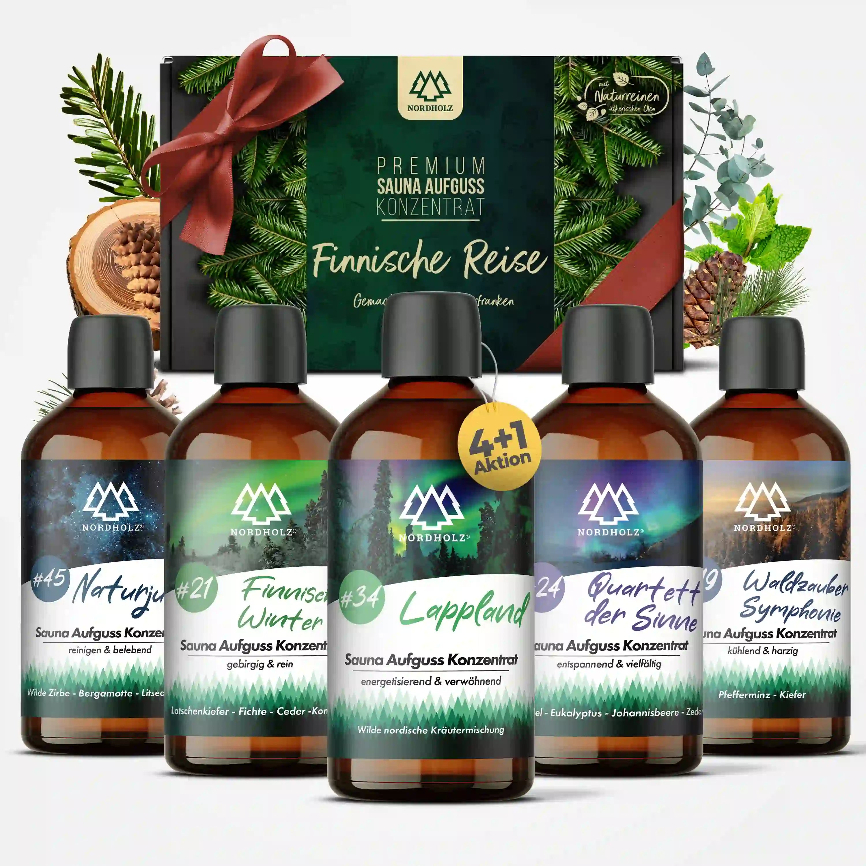 Saunaaufguss Konzentrat 4+1 Gratis