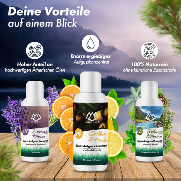 Sauna Aufguss Konzentrat #25 Luxus der Alpen