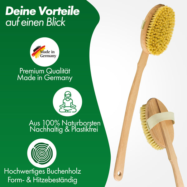 Sauna Bürste extra Lang