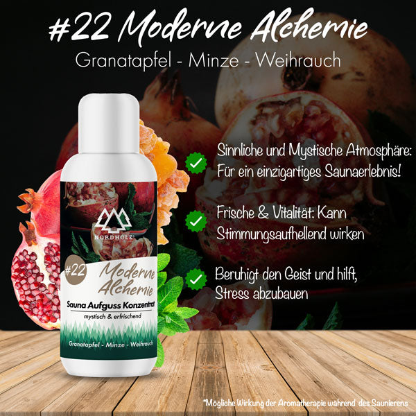 Sauna Aufguss Konzentrat #22 Moderne Alchemie