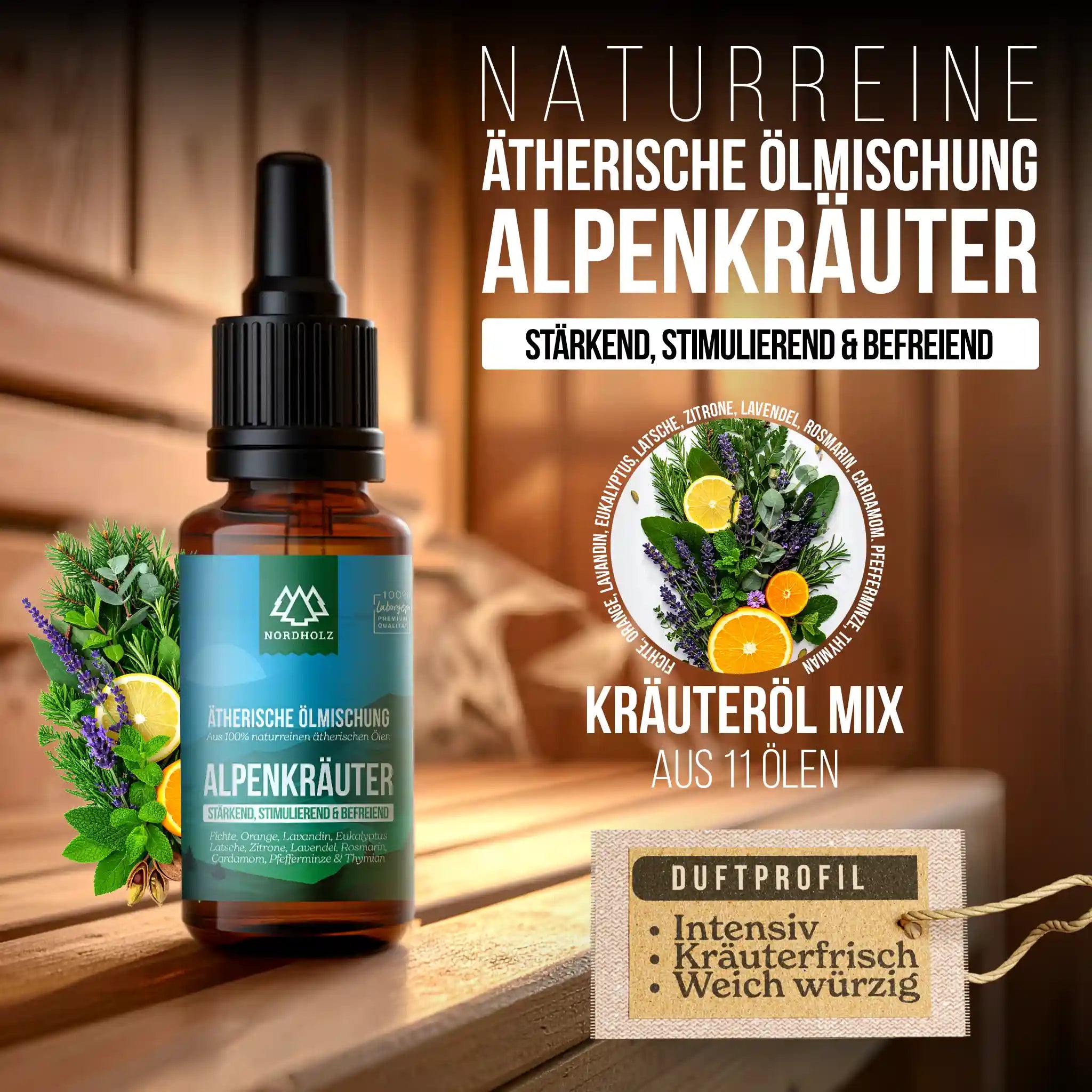 Ätherisches Öl Alpenkräuter