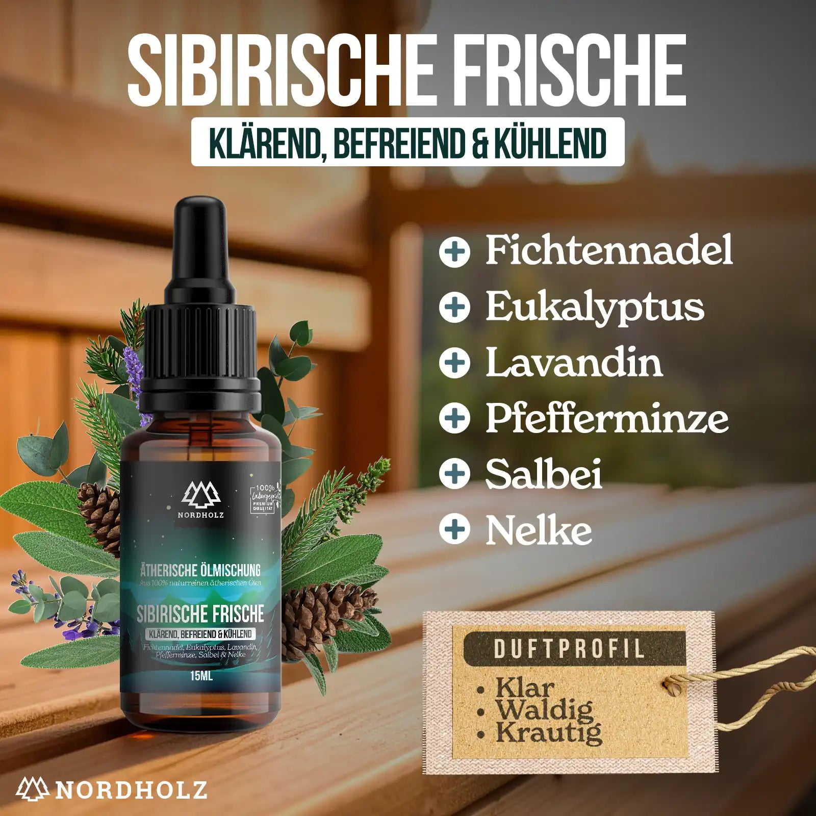 Ätherisches Öl Sibirische Frische