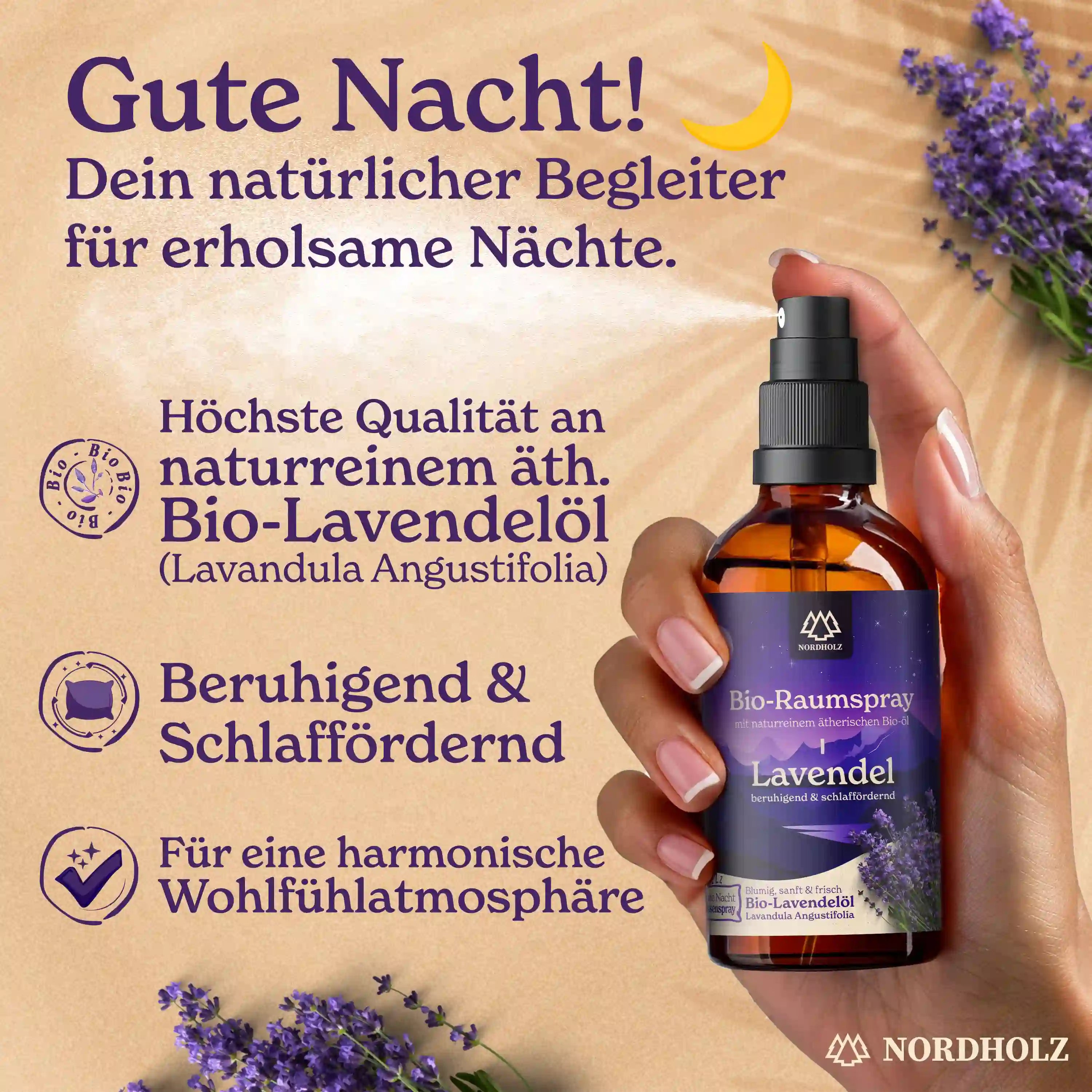 Bio Raumspray - Lavendel