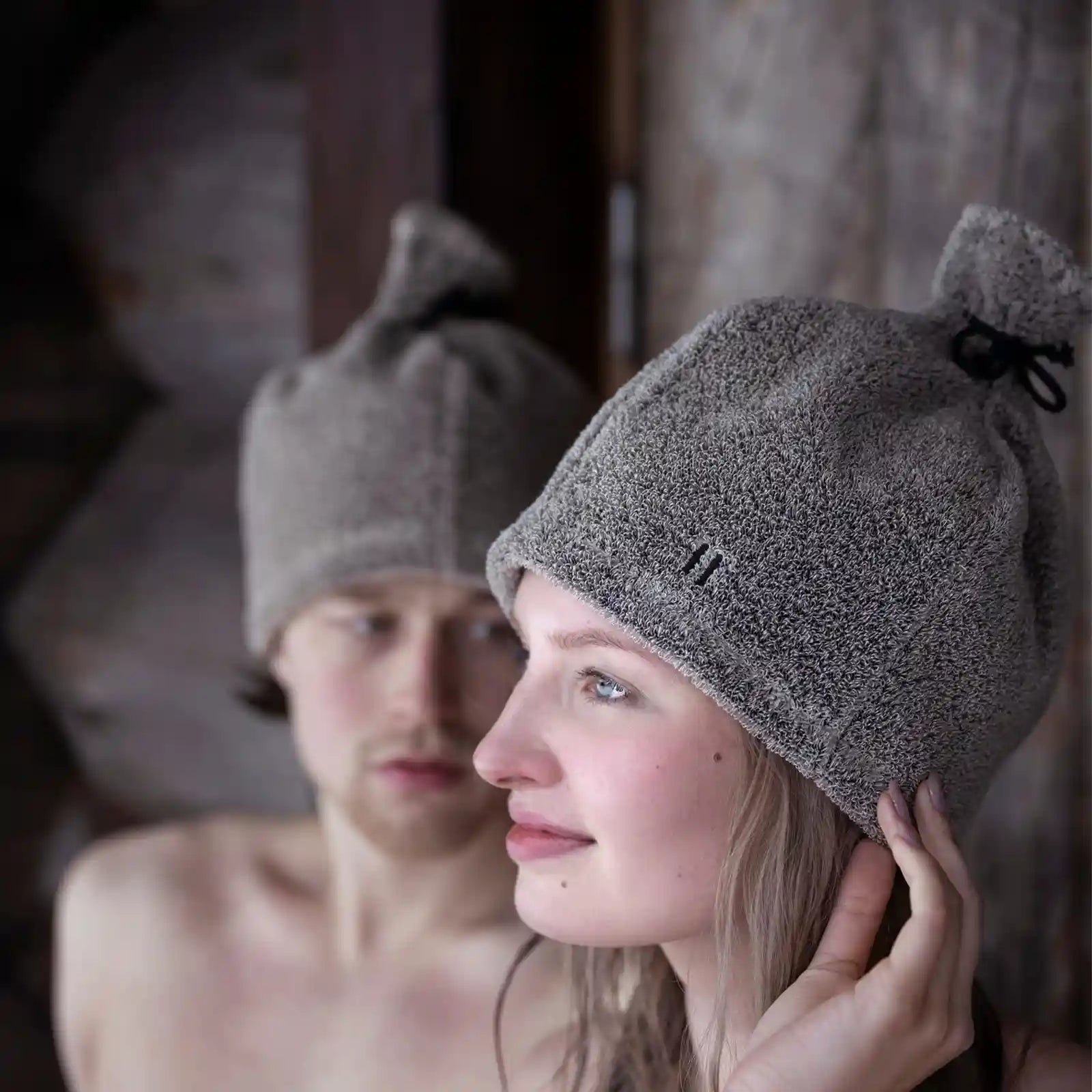 Sauna Hut Linen Terry