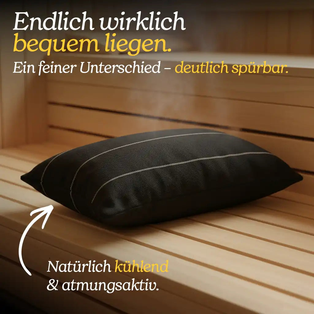 Sauna Kissen "Nordic Linen"