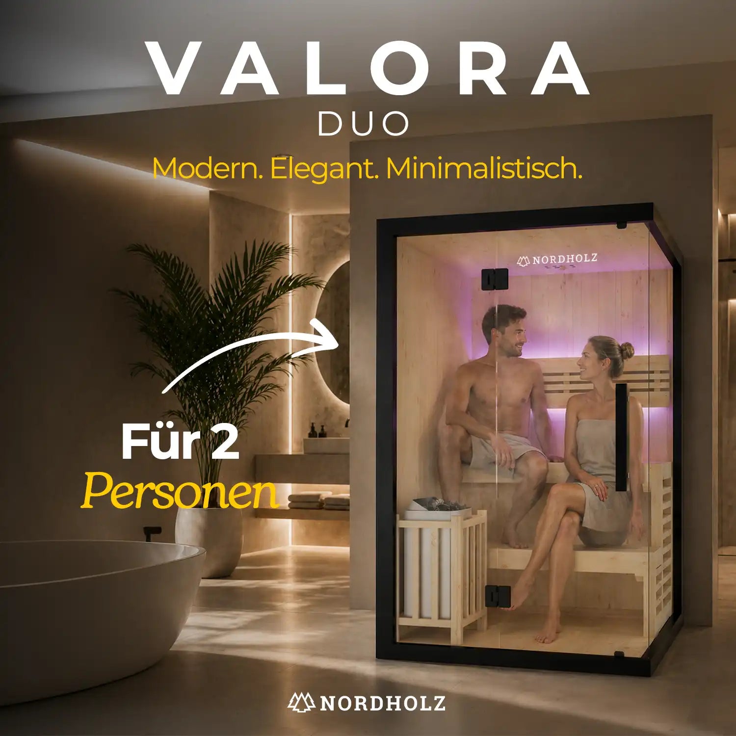 Innensauna "Valora - Duo"