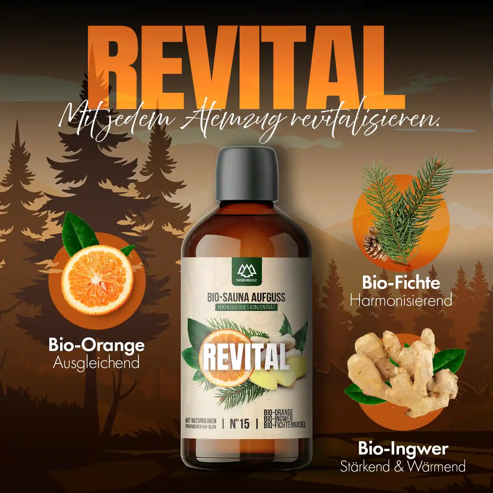 Bio-Sauna Aufguss #15 Revital