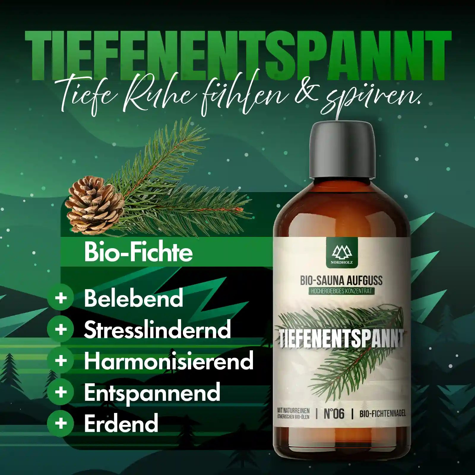 Bio-Sauna Aufguss Konzentrat #6 Tiefenentspannt