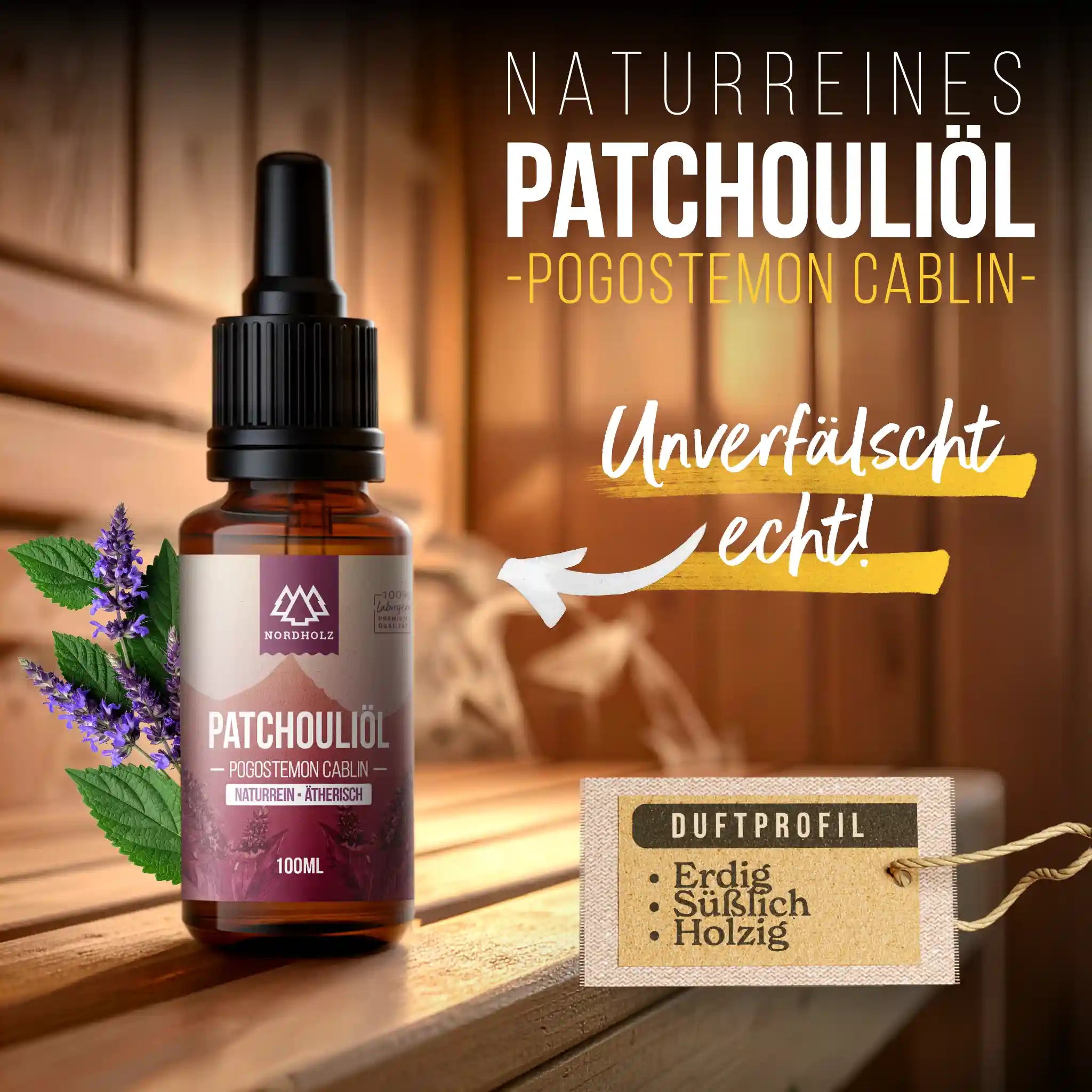 Ätherisches Öl Patchouliöl