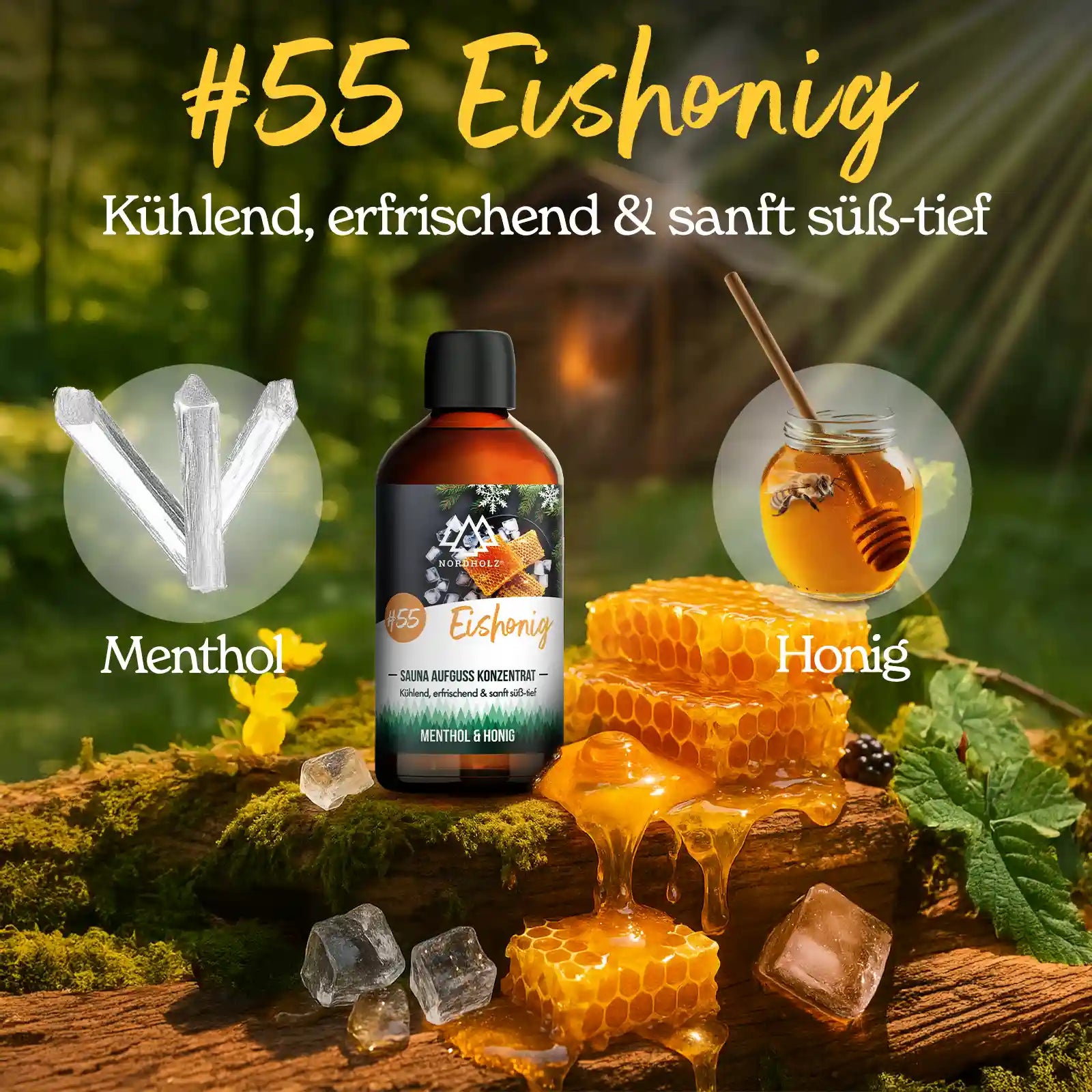 Sauna Aufguss Konzentrat #55 Eishonig