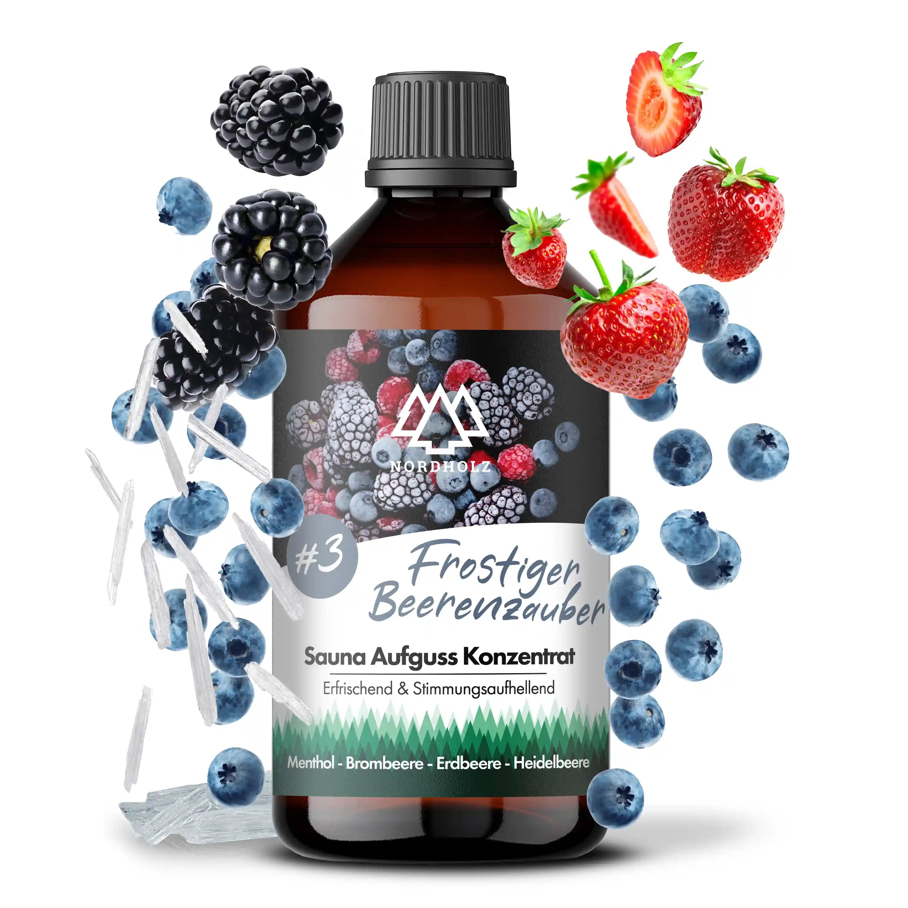 Sauna Aufguss Konzentrat #3 Frostiger Beerentraum