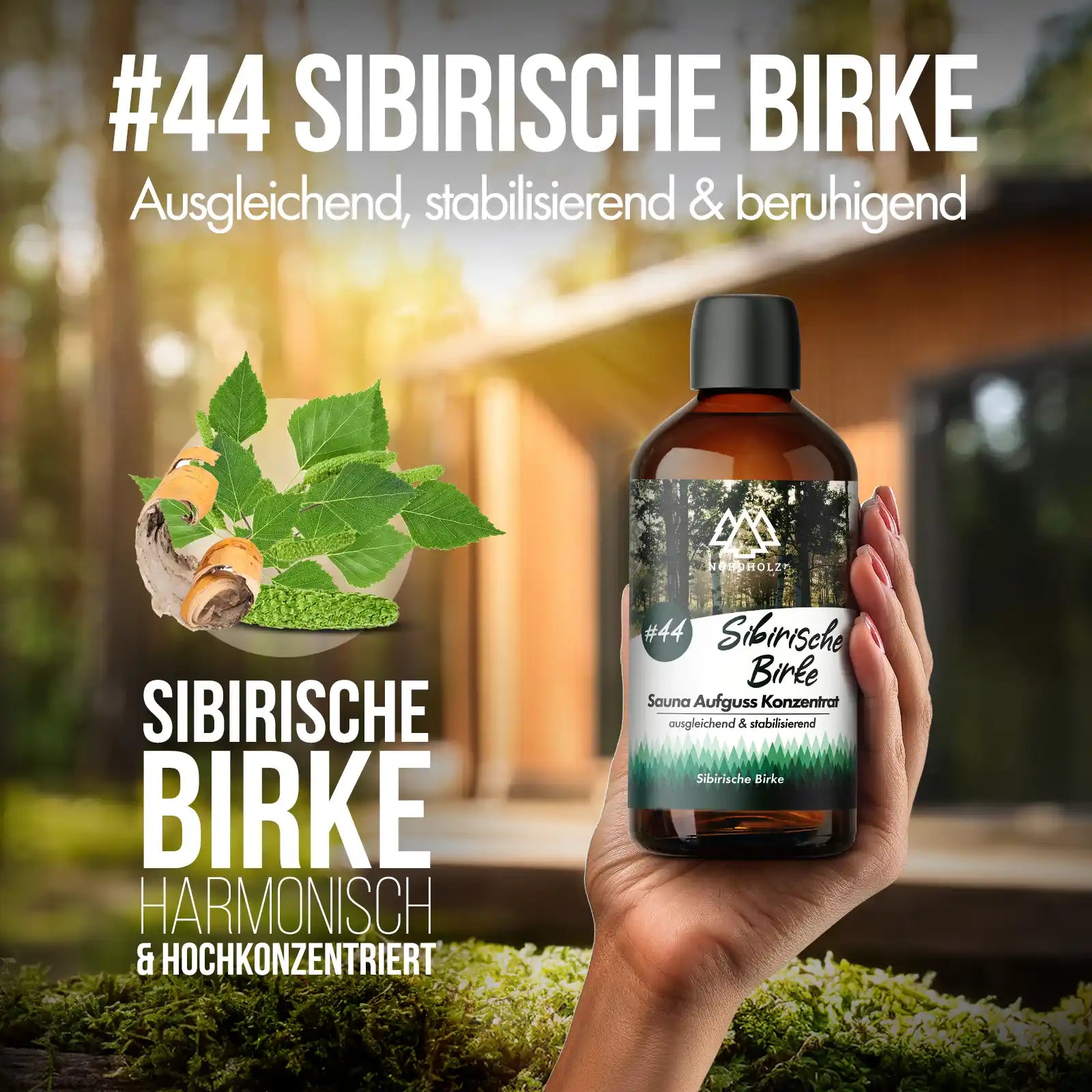 Sauna Aufguss Konzentrat #44 Sibirische Birke