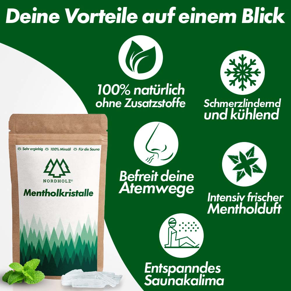 Sauna Mentholkristalle 1000g
