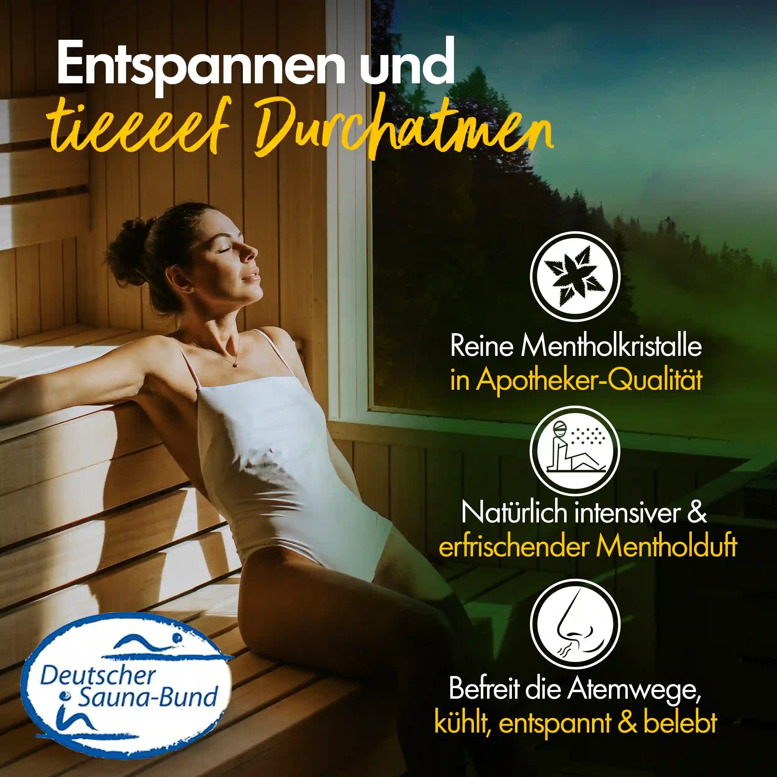 Sauna Mentholkristalle