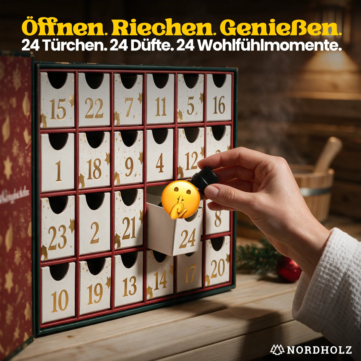 Sauna & Wellness Adventskalender 2026