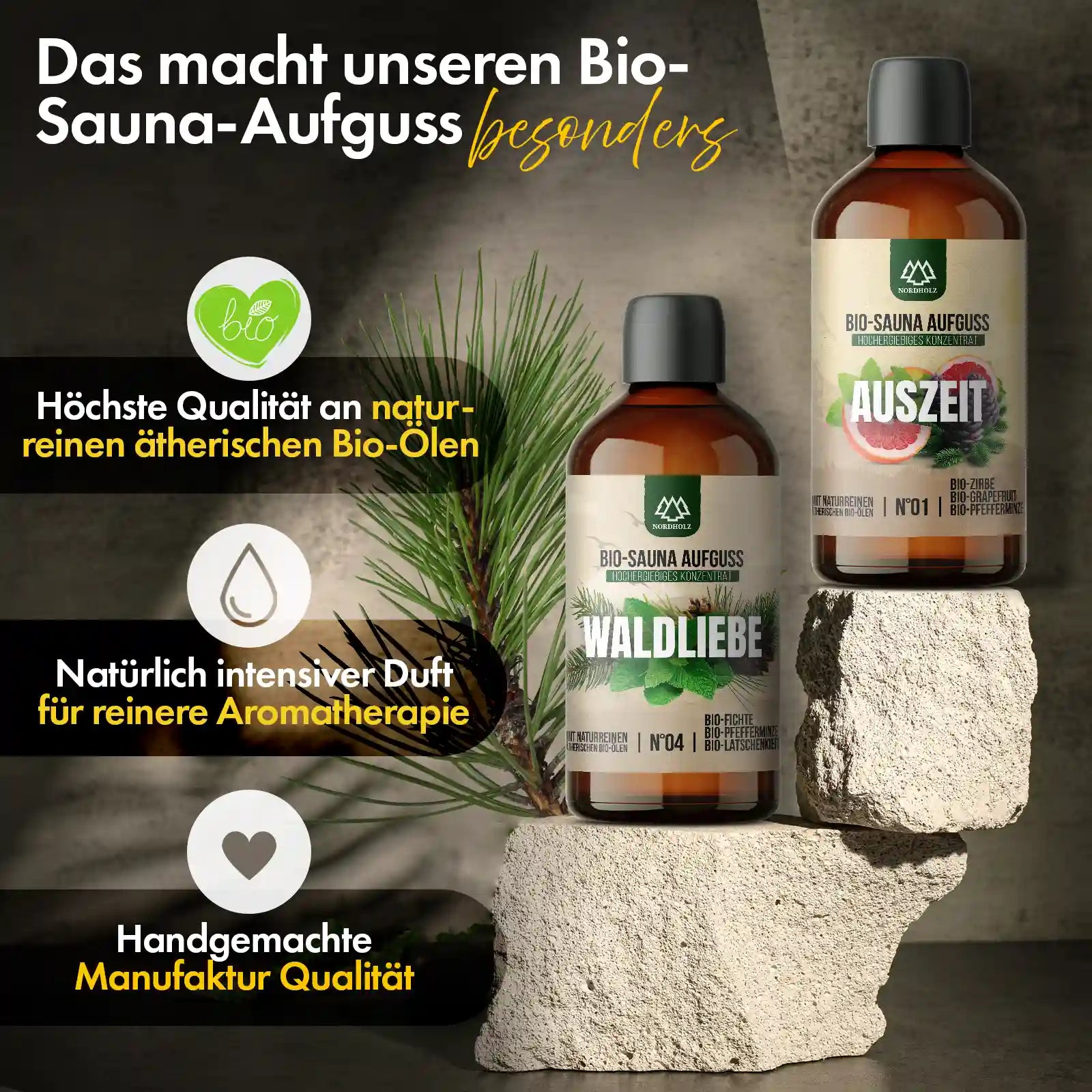 Bio-Sauna Aufguss #4 Waldliebe
