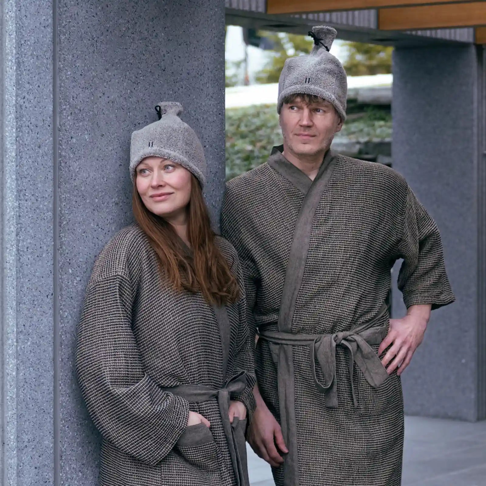 Sauna Hut Linen Terry