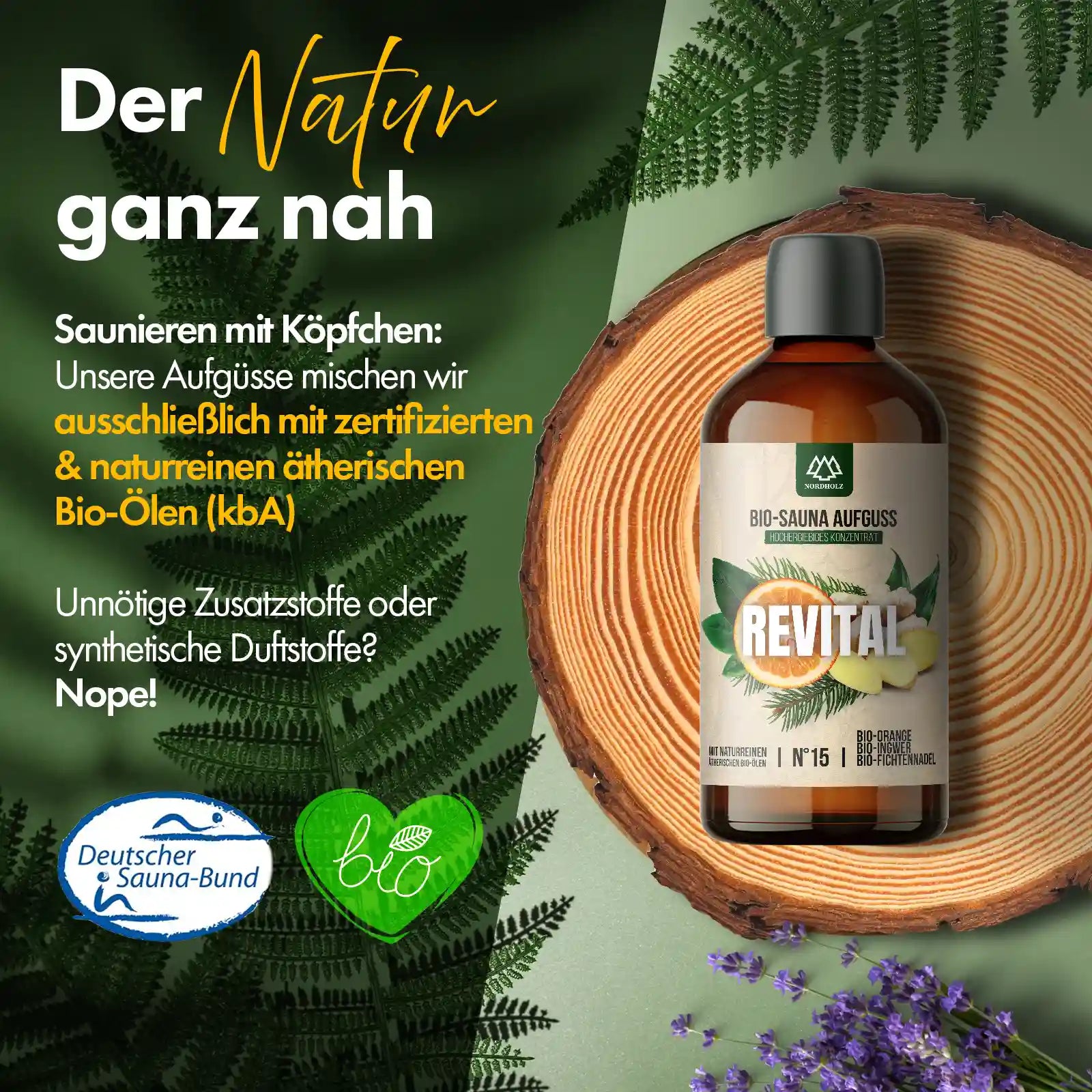Bio-Sauna Aufguss #4 Waldliebe