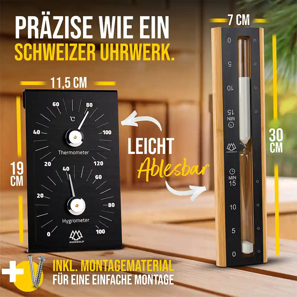 Sauna Starter Bundle Deluxe