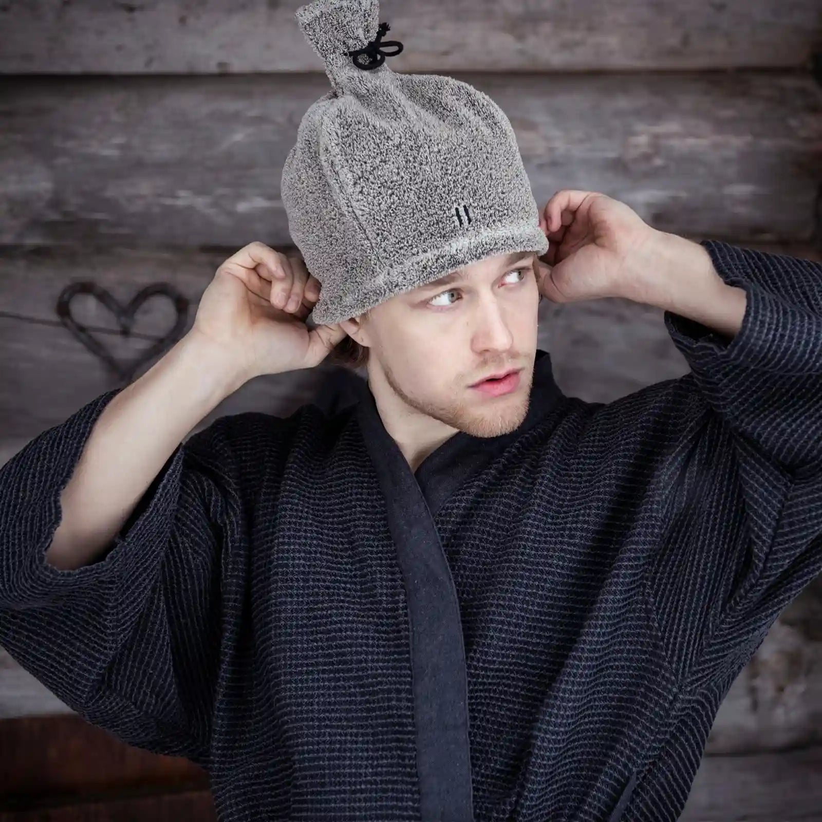 Sauna Hut Linen Terry