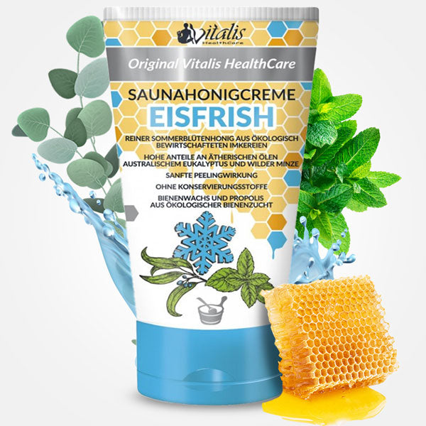 Saunahonig-Creme Peeling 4er Bundle