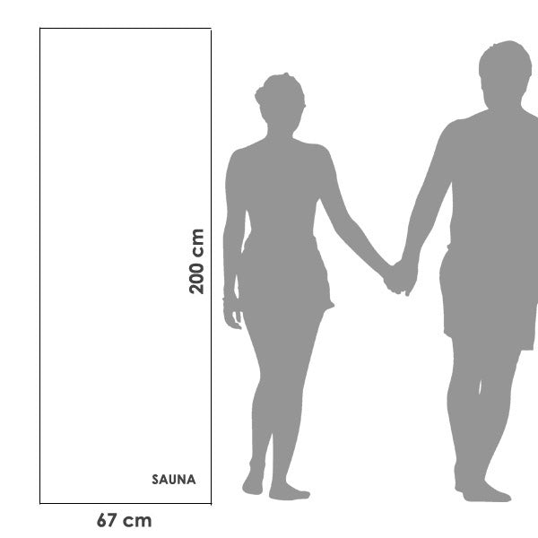 Saunatuch - Anthrazit