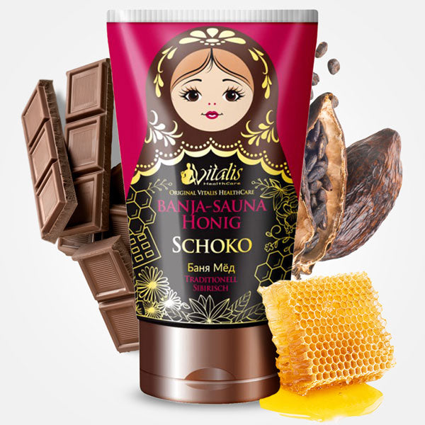 Saunahonig-Creme Peeling "Banja" 4er Bundle