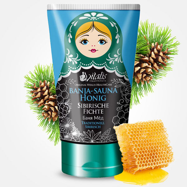 Saunahonig-Creme Peeling 8er Bundle