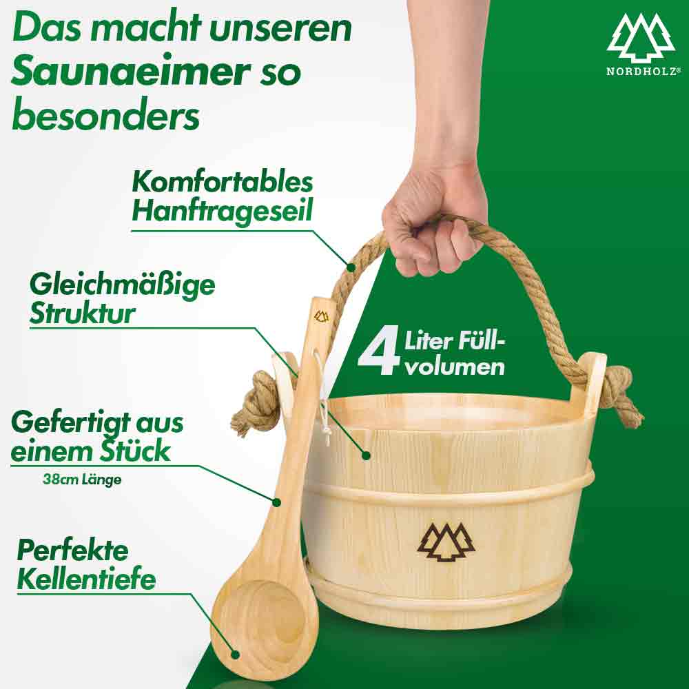 Sauna Eimer (Eimer, Kelle)