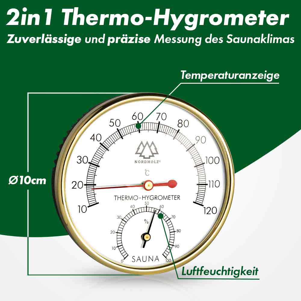 Sauna Hygrometer Classic