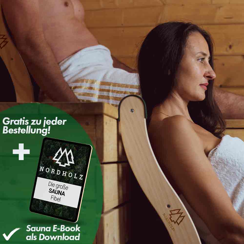 Ergonomische Sauna Rückenlehne