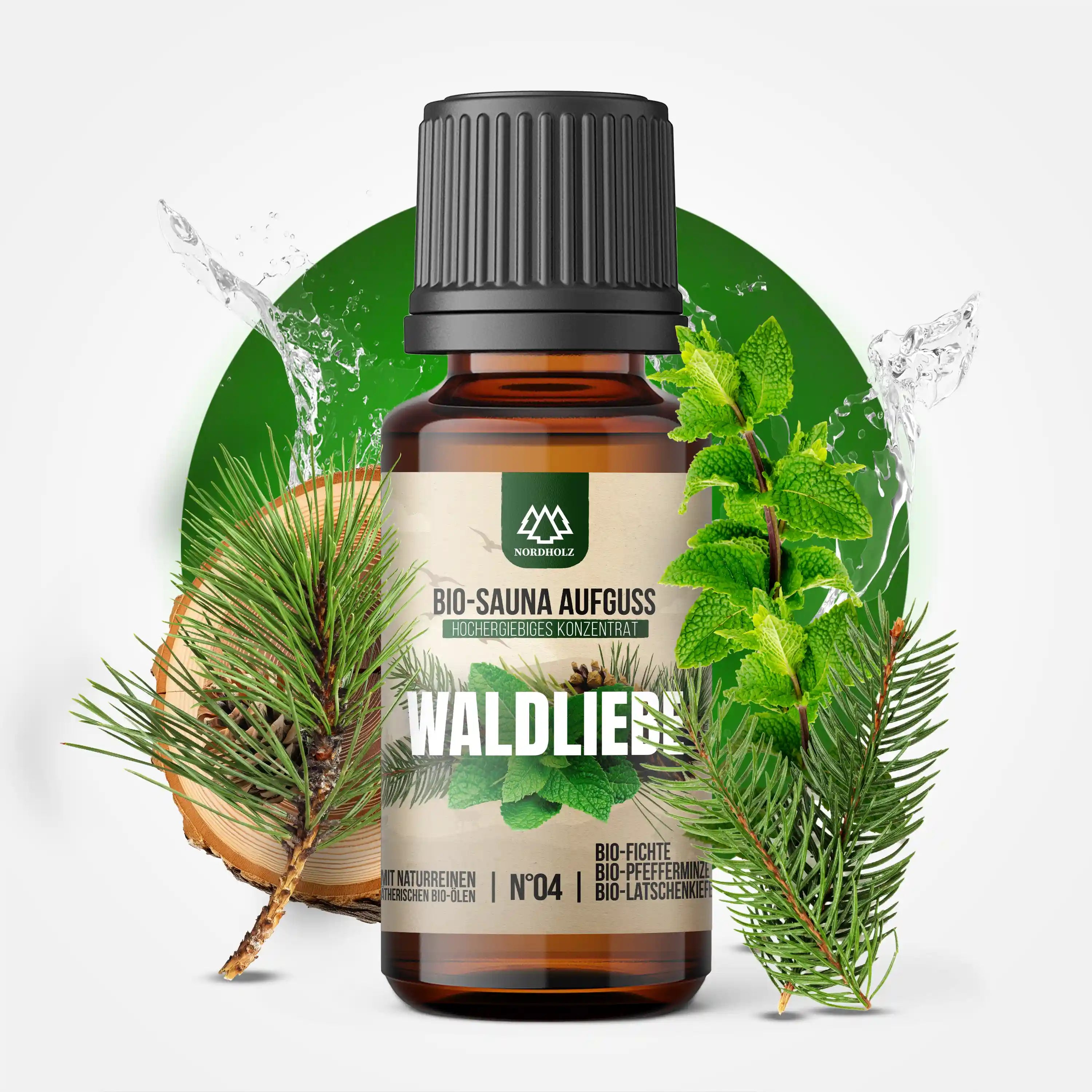 Bio-Sauna Aufguss Konzentrat #4 Waldliebe