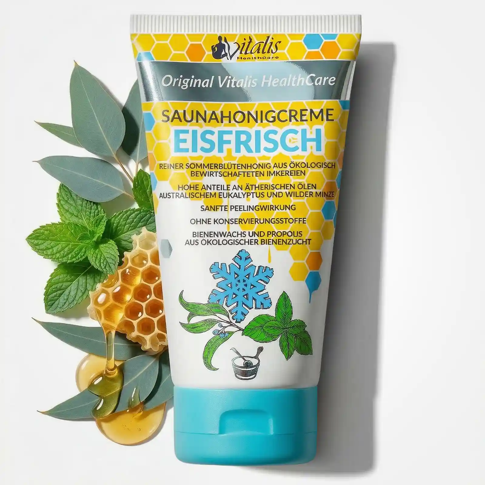 Saunahonig-Creme Peeling "Eisfrisch"