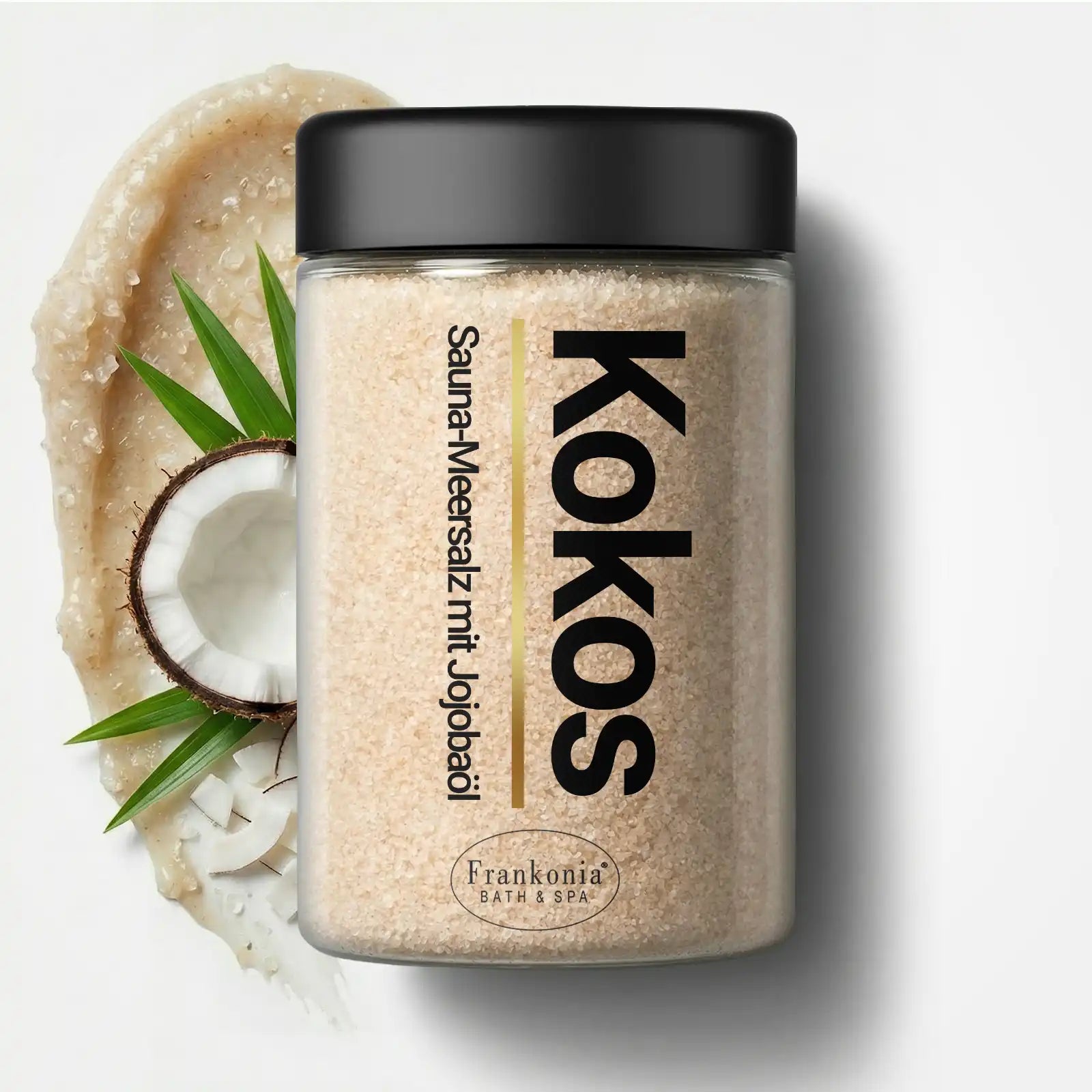 Premium Sauna Meersalz Peeling Kokos