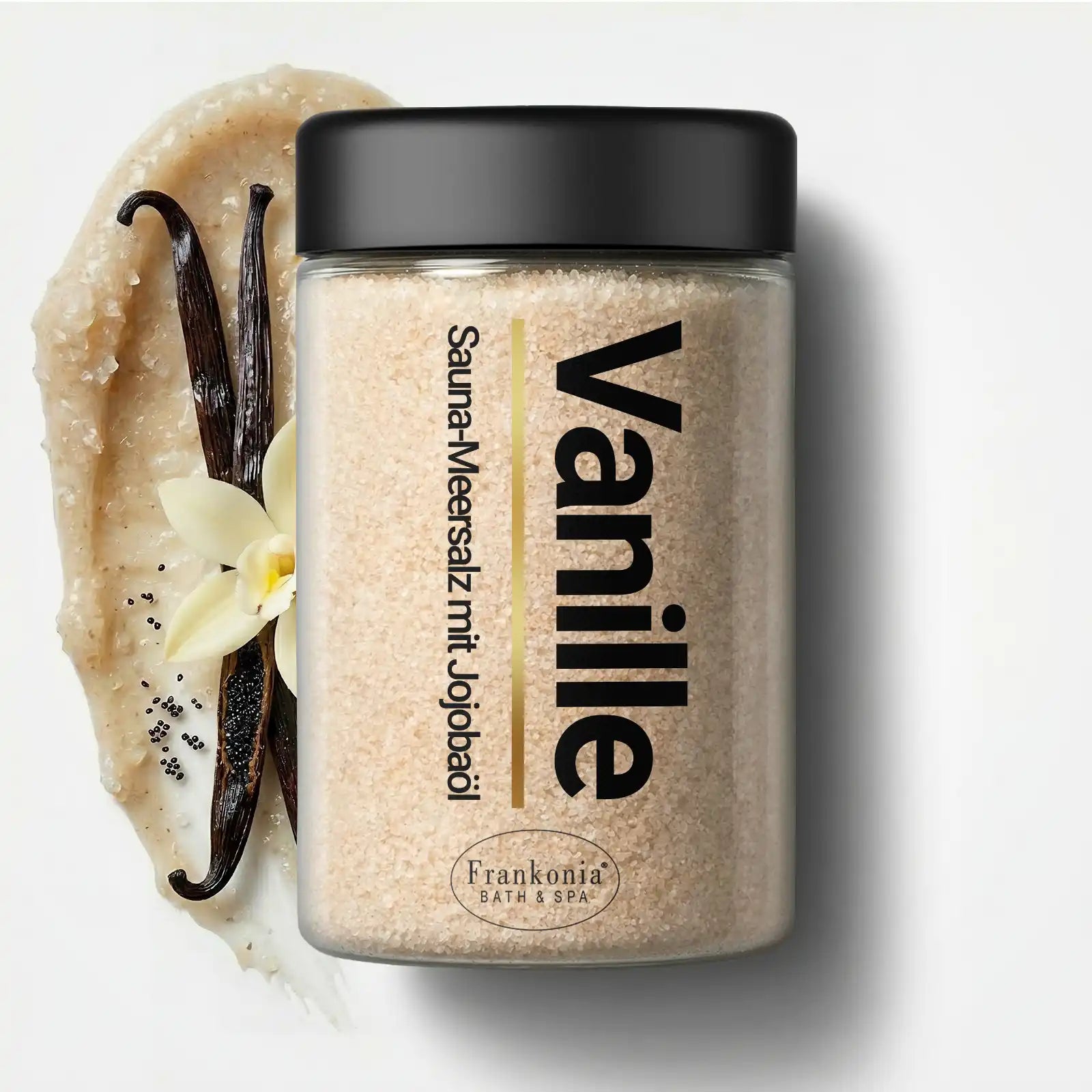 Premium Sauna Meersalz Peeling Vanille