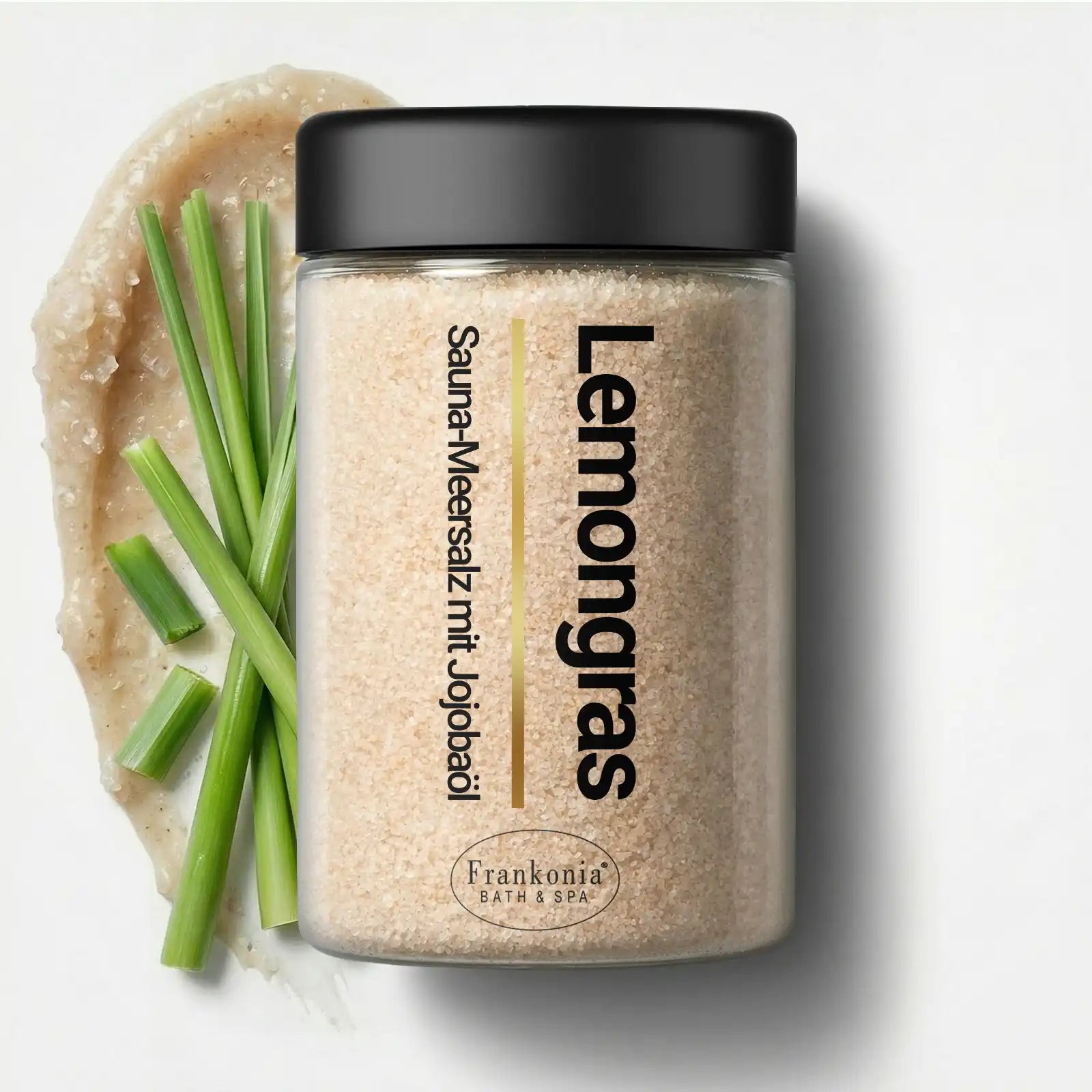 Premium Sauna Meersalz Peeling Lemongrass