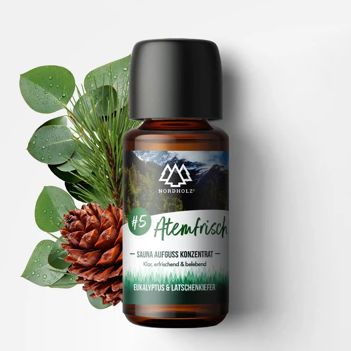 Sauna Aufguss Konzentrat #5 Atemfrisch 15 ml Probiergröße