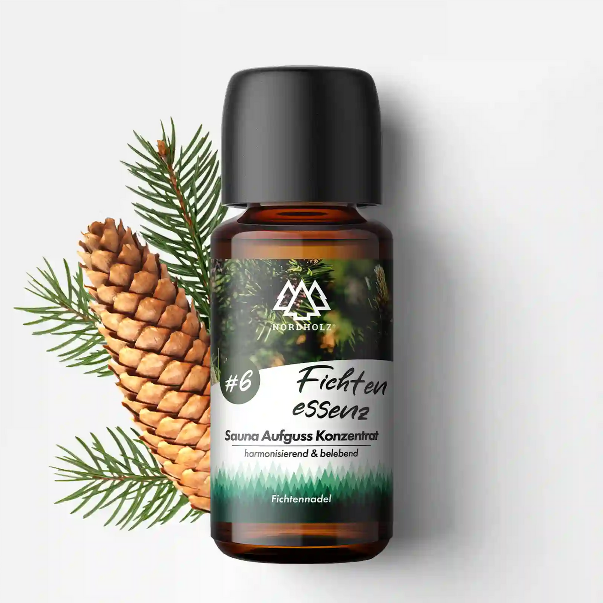 Sauna Aufguss Konzentrat #6 Fichtenessenz 15 ml Probiergröße