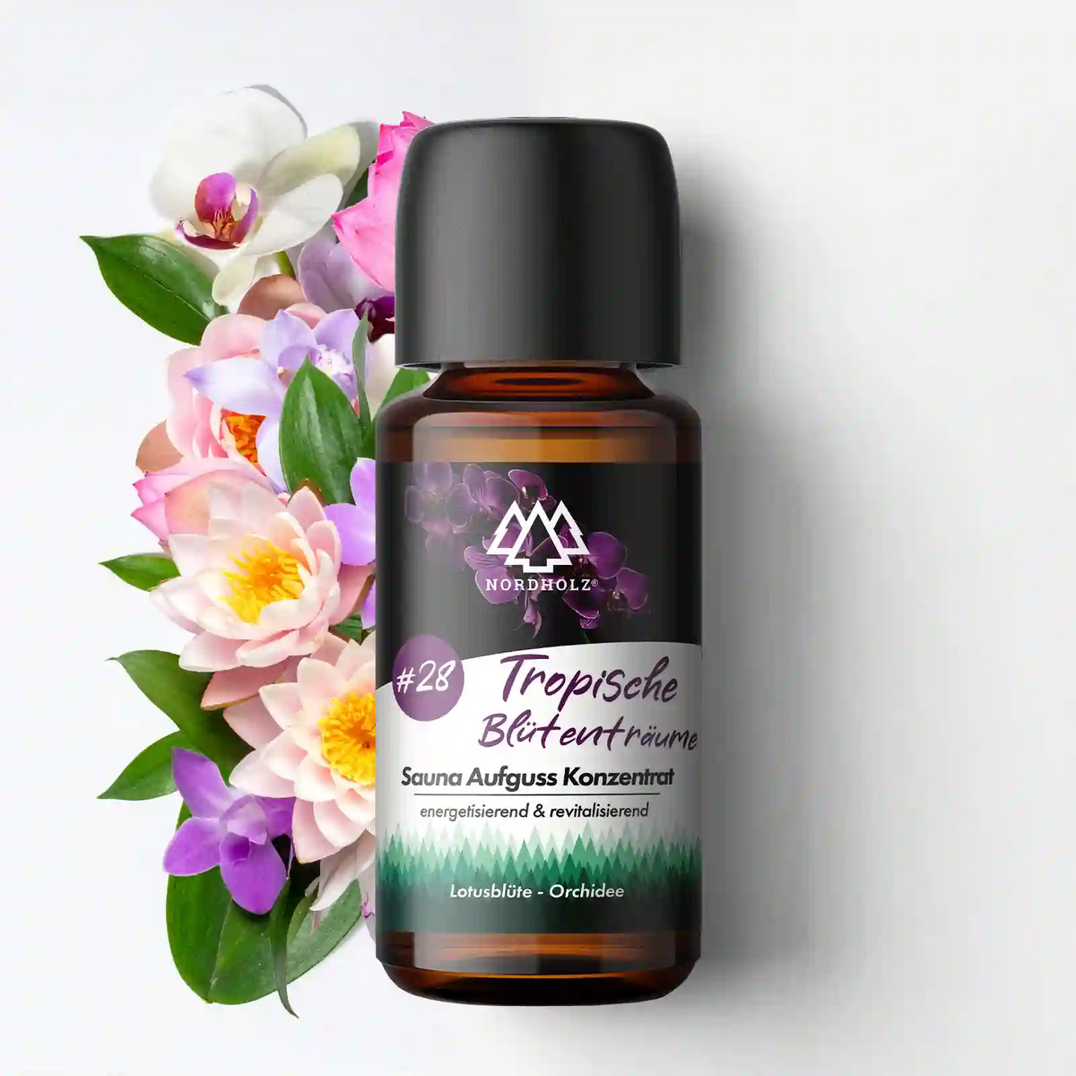 Sauna Aufguss Konzentrat #28 Tropische Blütenträume 15 ml Probiergröße